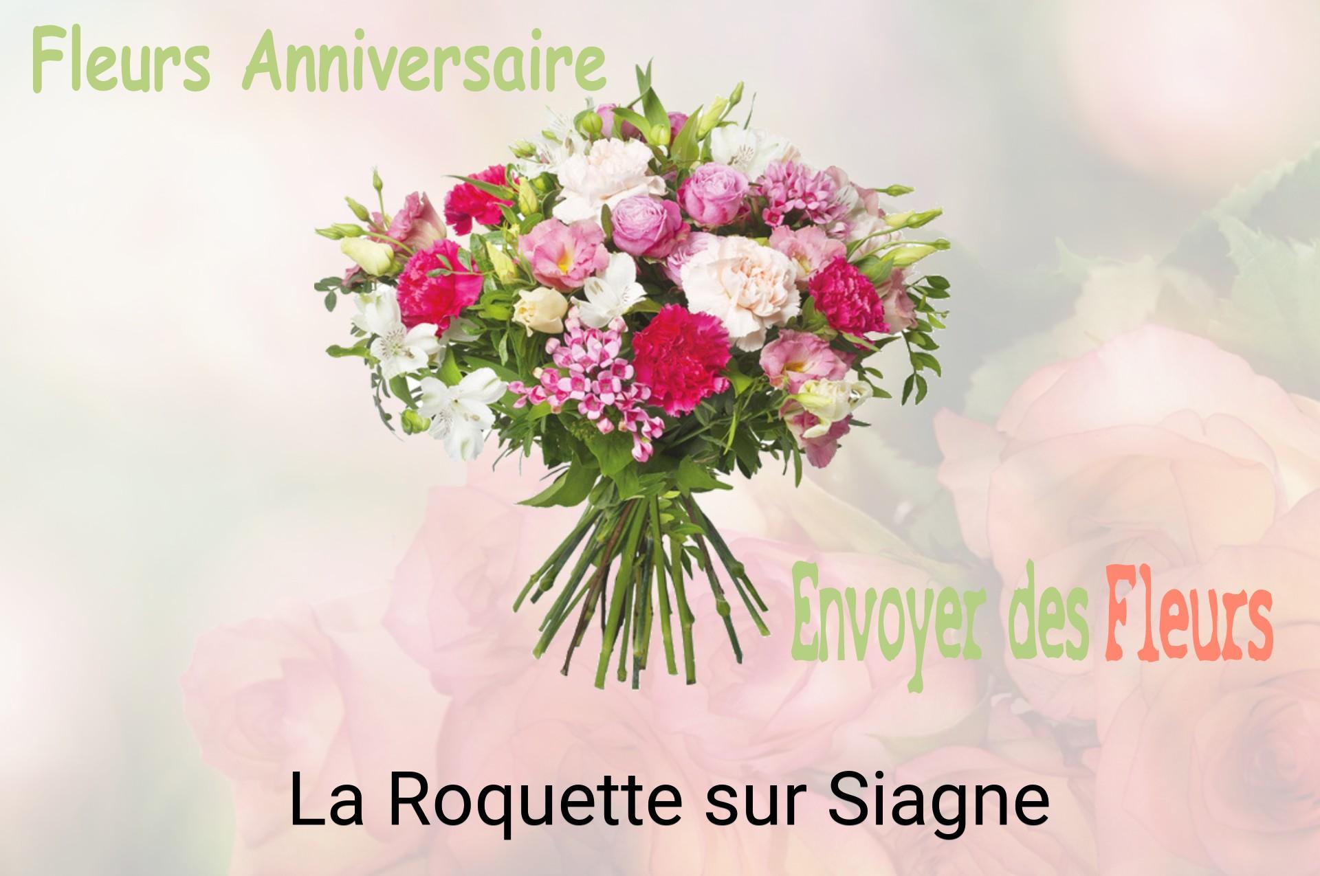 Bouquet de fleurs d’anniversaire livré à La Roquette-sur-Siagne
